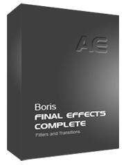 Boris Final Effects Complete v6.0